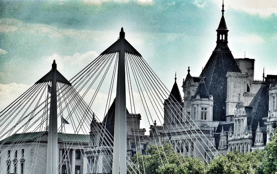 Fantasy London . Old Spires New Photograph by Connie Handscomb