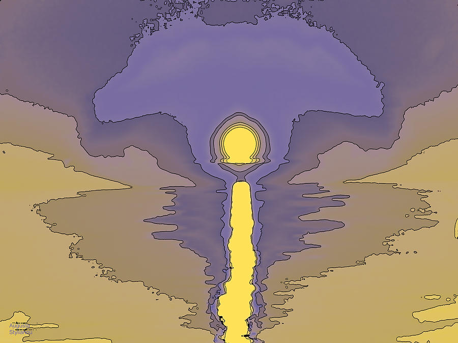 Fantasy Sunset Digital Art by Augusta Stylianou