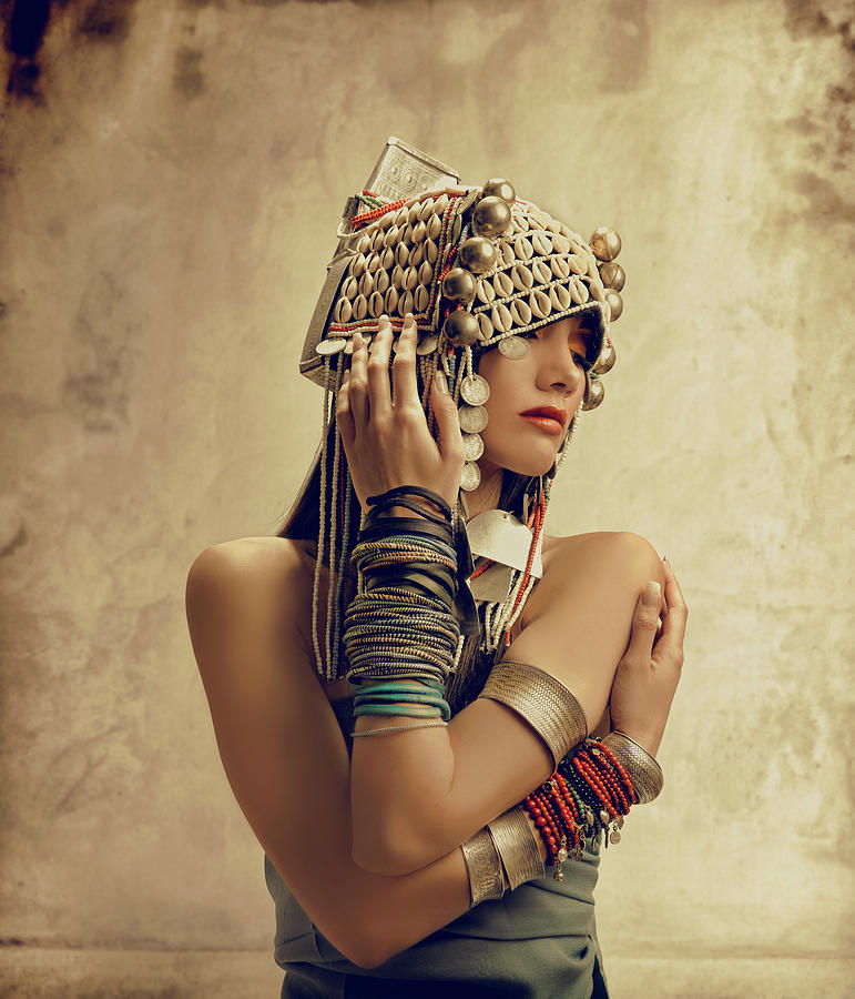 Fantasy Tribal Princess Photograph by Colin Anderson