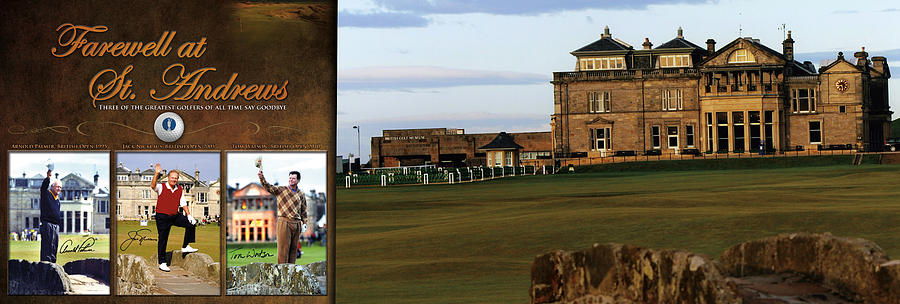 Jack Nicklaus Photograph - Farewell at St. Andrews by Retro Images Archive