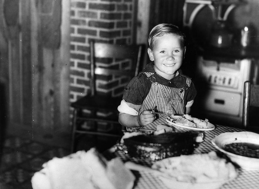 Farm Boy, 1940 Photograph by Granger - Fine Art America