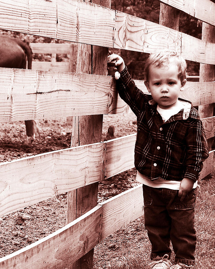 Farm Boy Photograph by Gene Tatroe