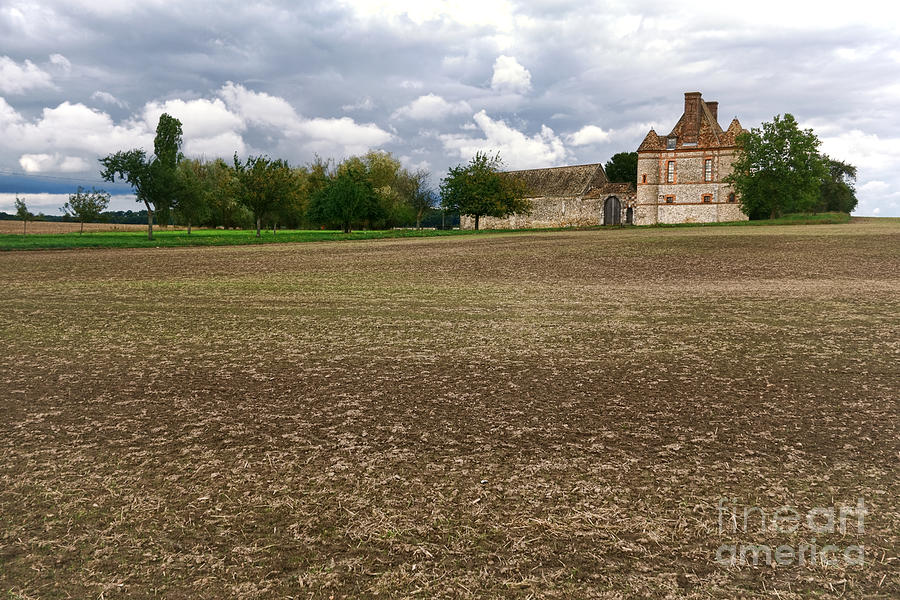 Castle Photograph - Farm Castle by Olivier Le Queinec
