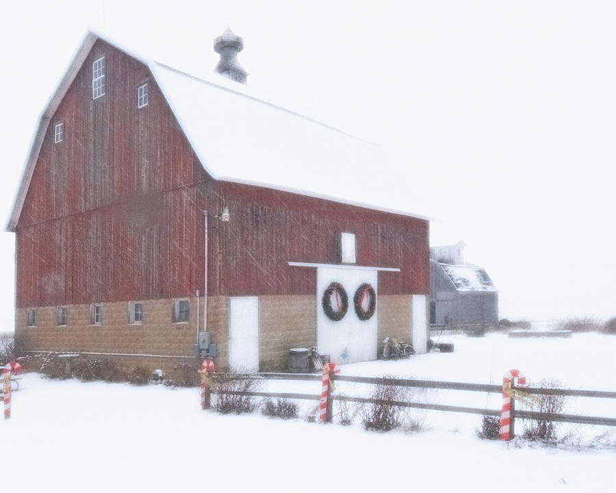 Farm Christmas Photograph by Coby Cooper