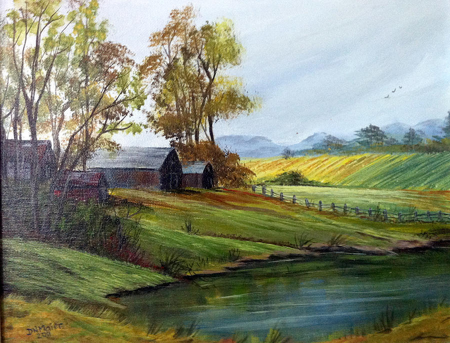 Farm Painting by Dorothy Maier