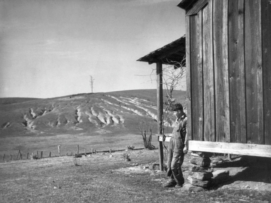 Farm Erosion, 1937 Photograph by Granger