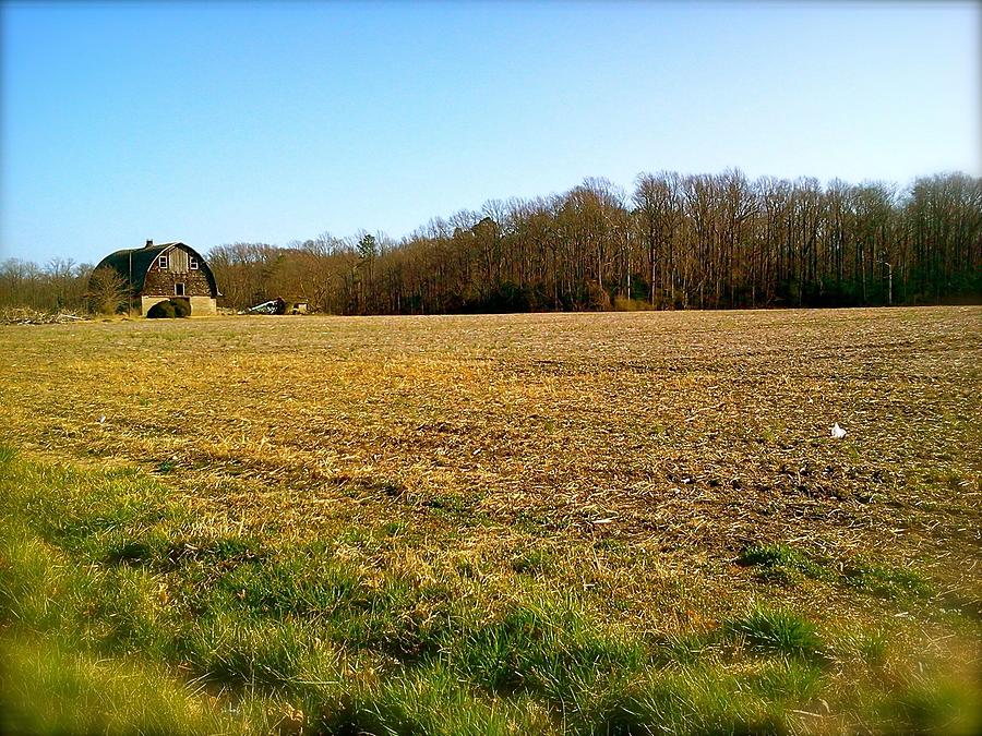 Farm Field with Old Barn Photograph by Chris W Photography AKA Christian Wilson