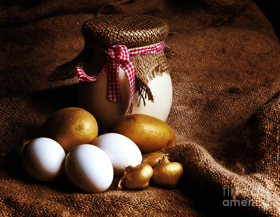Egg Photograph - Farm Fresh by Cecil Fuselier