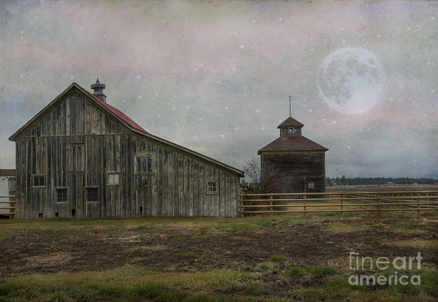 Architecture Photograph - Farm in Kalispell Montana by Juli Scalzi