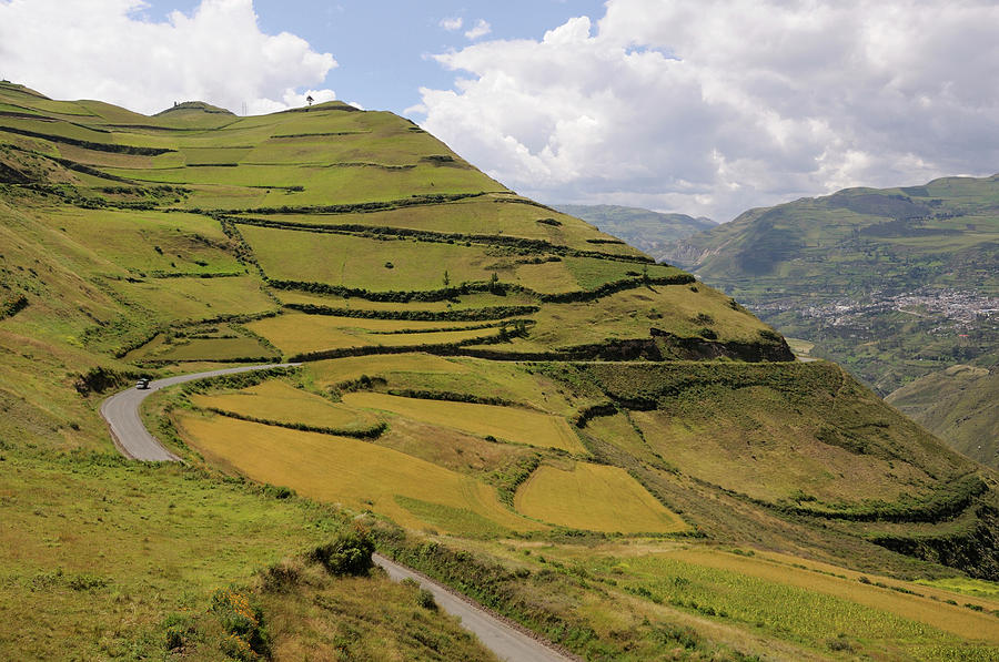 Farm Land, Andes Mountains Photograph by Christian Heeb Fine Art America