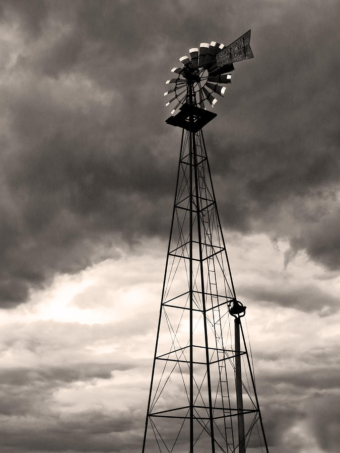 Farm Market Windmill Photograph by Shawna Rowe