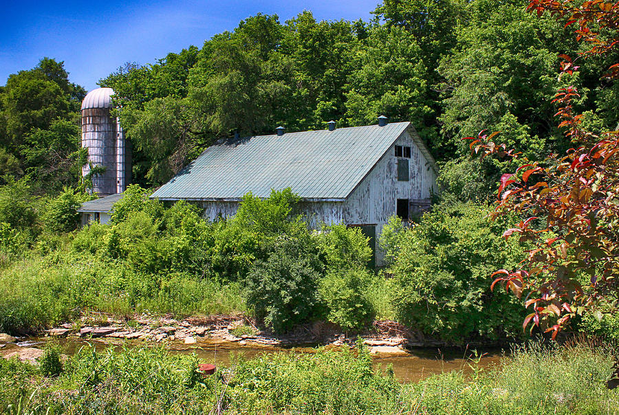 Farm on the creek Photograph by Tammy Sullivan - Fine Art America