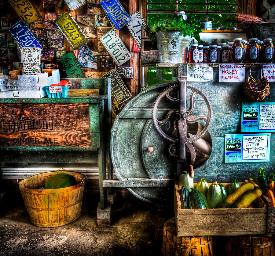 Vegetable Photograph - Farm Stand Two by Ercole Gaudioso