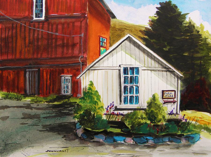 Impressionism Painting - Farm Store by John Williams