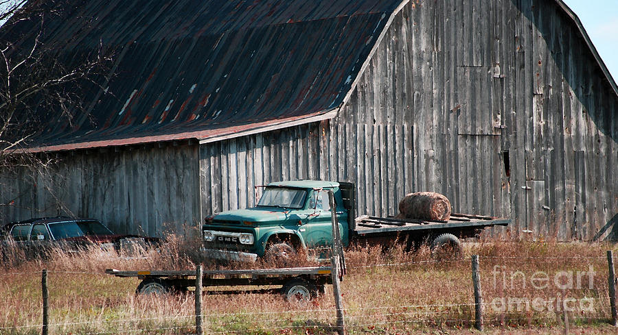 Farm Use GMC Photograph by Kerri Farley