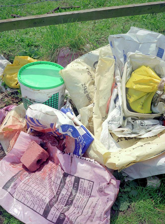 Farm Waste Photograph by Robert Brook/science Photo Library