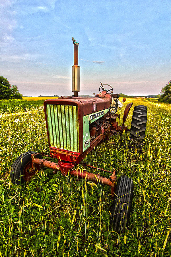Farmall Tractor II Photograph by Robert Seifert