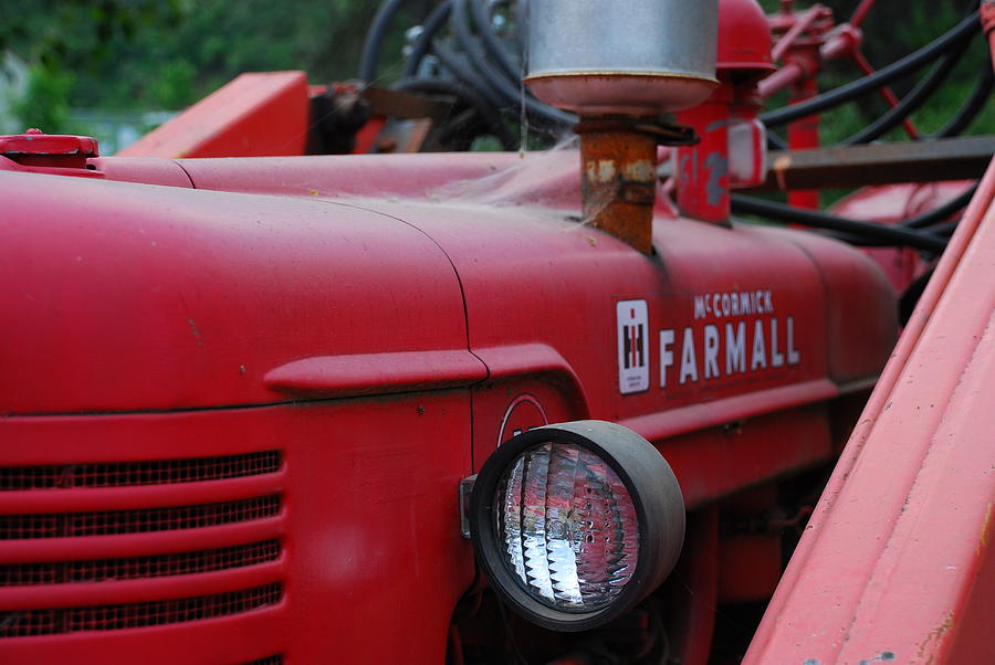 Farmall Tractor Photograph by Ron Roberts