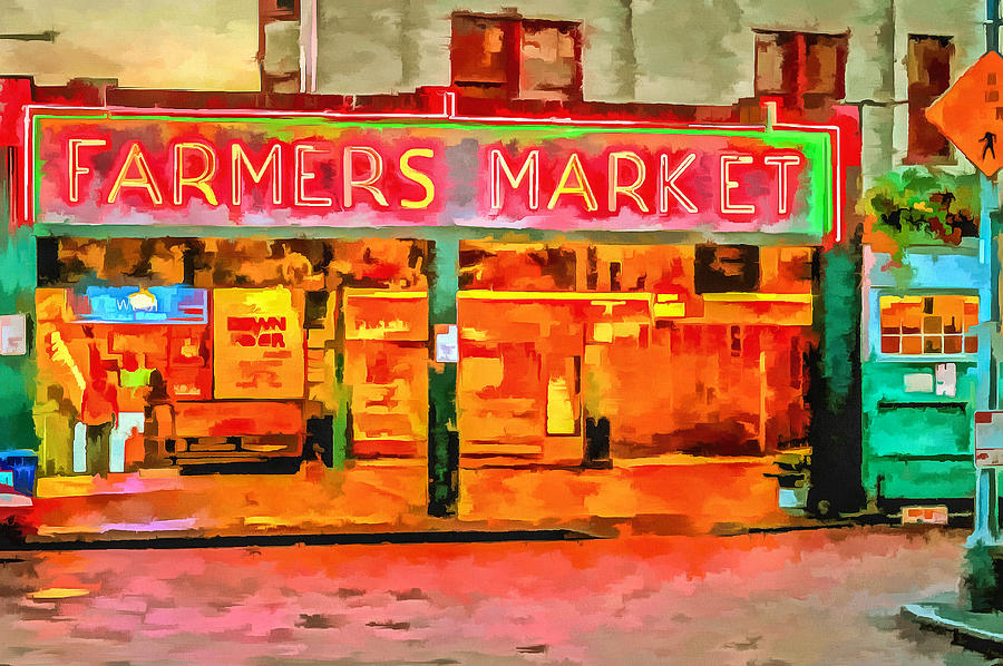 Farmers Market Photograph by CarolLMiller Photography