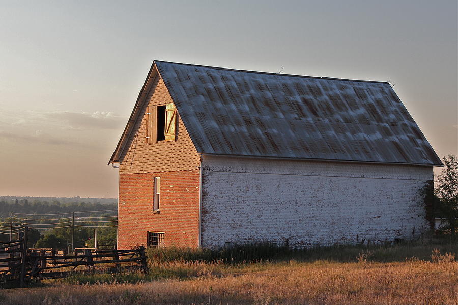 Farmhouse Barn Photograph by Bill Wiebesiek