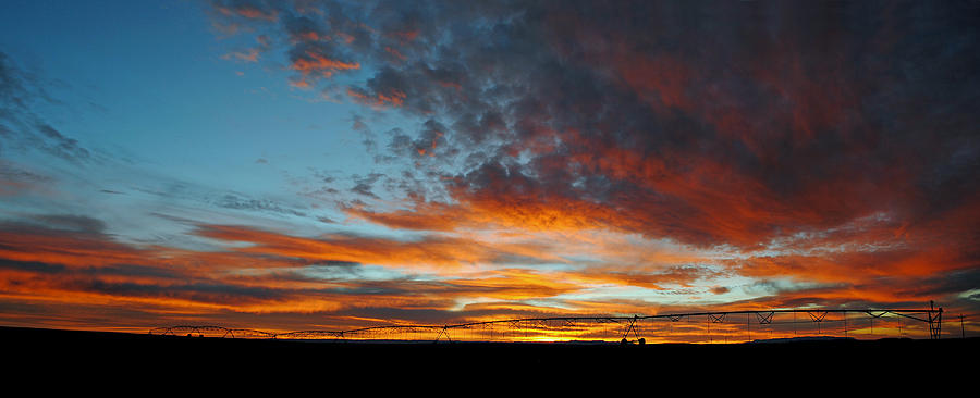 Farmington N.M. Sunset Pan 6  Photograph by JustJeffAz Photography