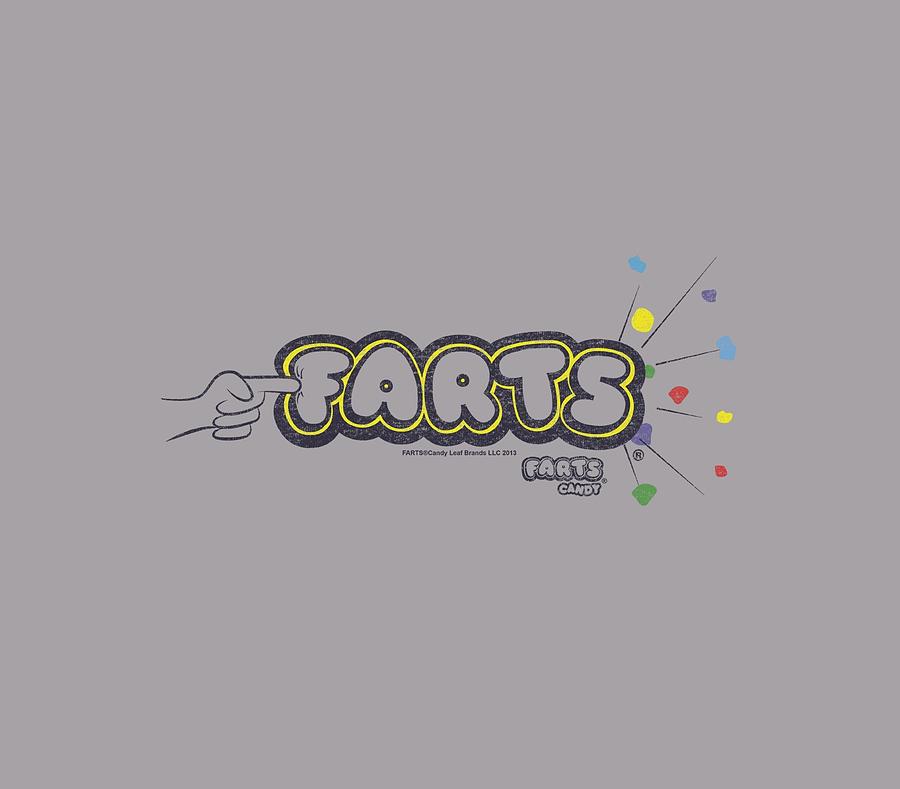 Candy Digital Art - Farts Candy - Finger Logo by Brand A