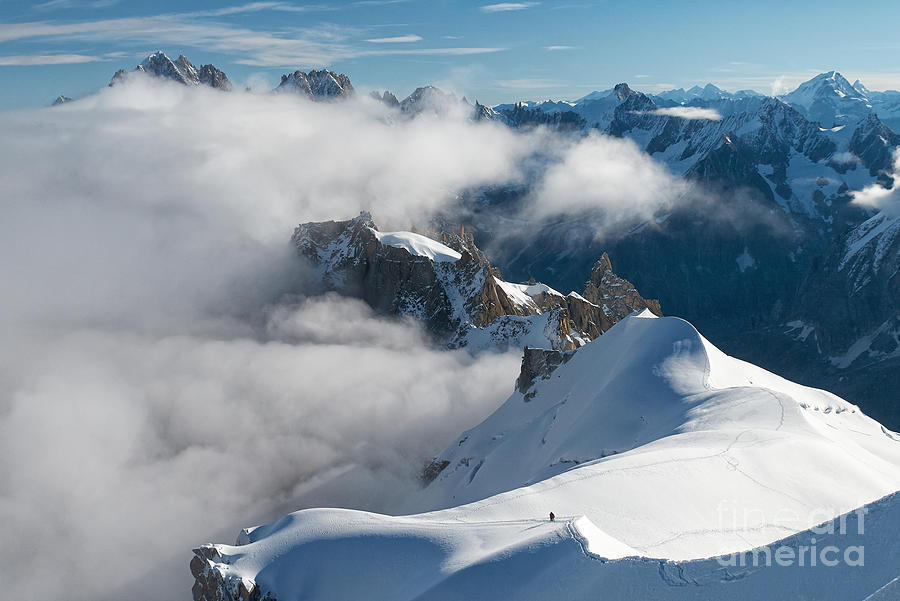 Mountain Photograph - Fascinating Alpine world Chamonix by Juergen Klust