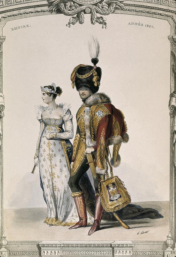 Fashion Of The Napoleonic Empire by Everett