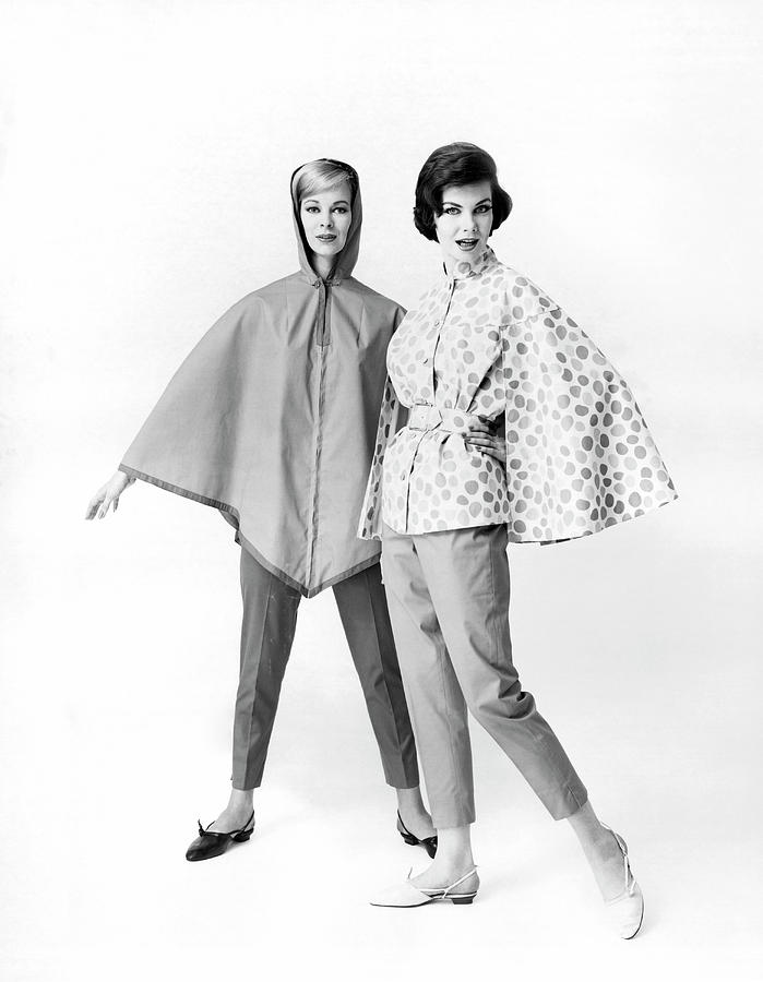 Fashionable Rainwear Photograph by Underwood Archives - Fine Art America
