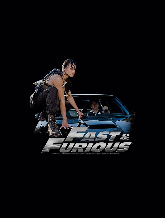 Paul Walker Digital Art - Fast And Furious - Car Ride by Brand A