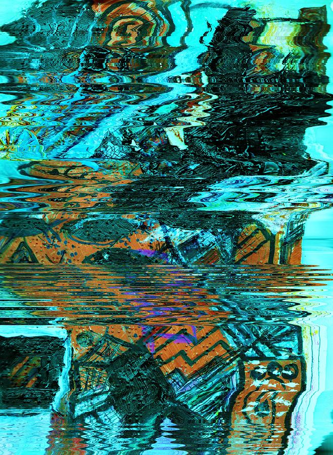 Fast Painting - Fast And Furious Fish On The Move by Anne-Elizabeth Whiteway Fast Painting - Fast And Furious Fish On The Move by Anne-Elizabeth Whiteway