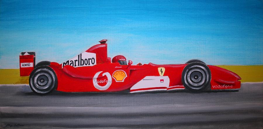 Fast Ferrari Painting by Stacy C Bottoms