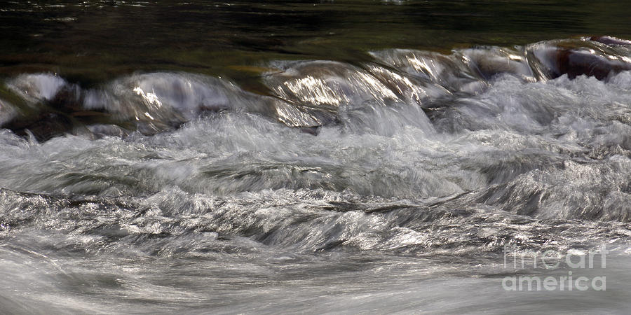 Fast Flow Photograph by Inge Riis McDonald