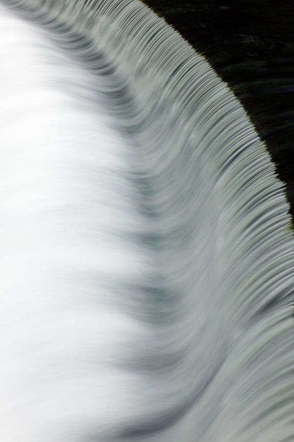 Fast Flowing Waterfall, Blurred Motion Photograph by Jeremy Walker