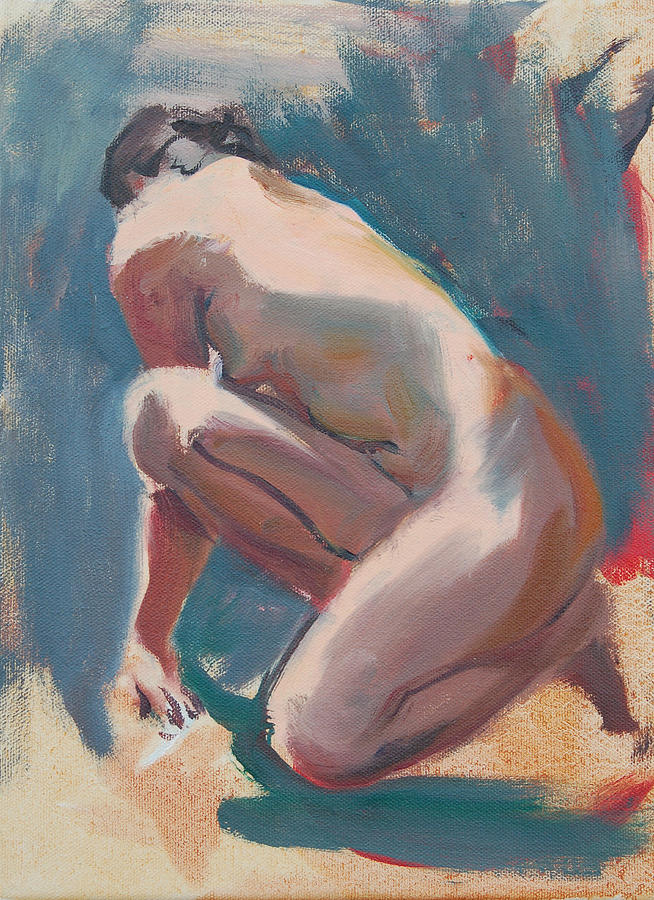 Fast nude Painting by Christine Lytwynczuk