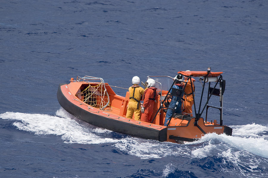Fast Rescue Vessel Photograph by Bradford Martin