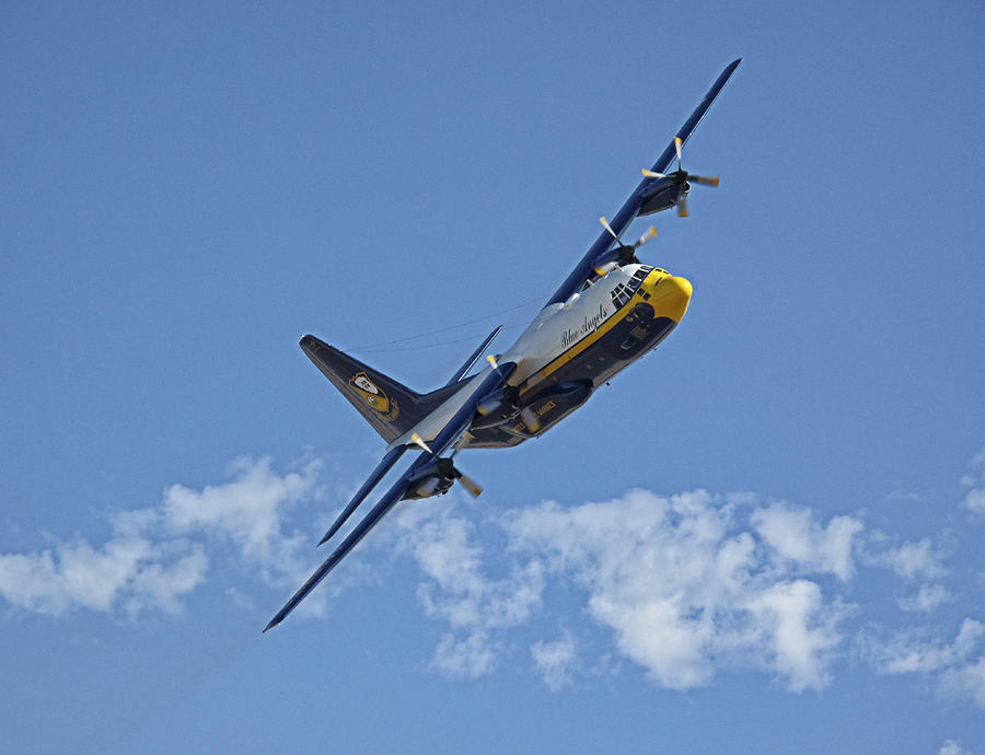 Fat Albert Fly By Photograph by L J Oakes