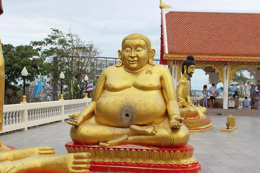 Buddha Photograph - Fat Buddha by Michael Kim