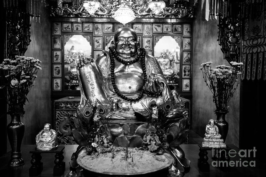 Fat Happy Buddha Photograph by Dean Harte