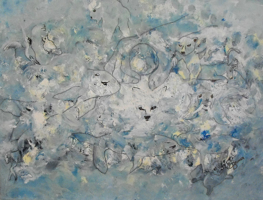 Fate of the Arctic Painting by Susan Bruner