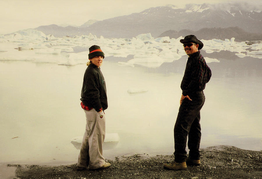 Father and Son Alaska Trip Photograph by Donna Spadola