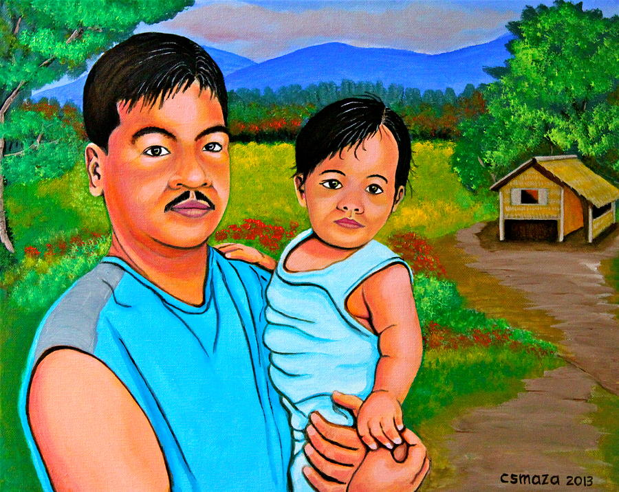 Father And Son Painting