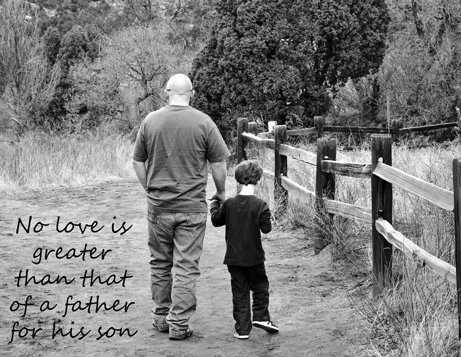 Father and Son Photograph by Pamela Romjue - Fine Art America