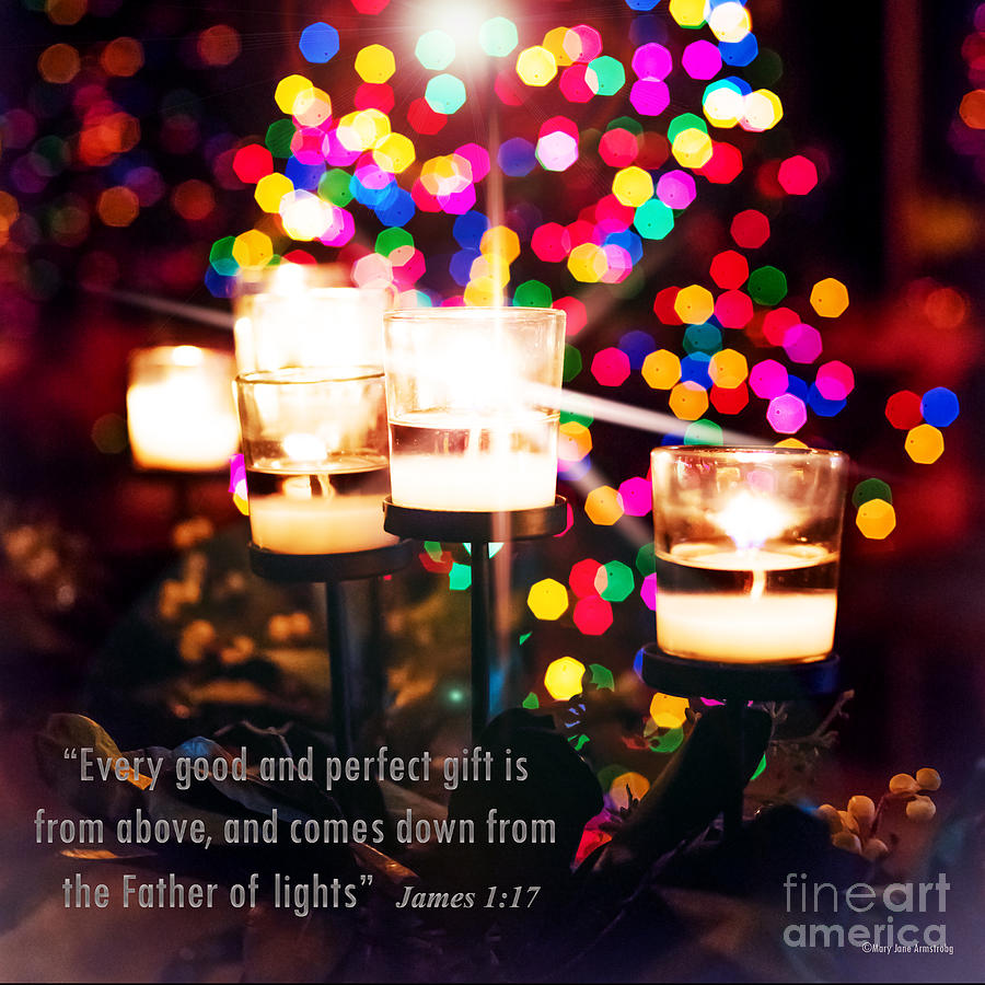 Father of Lights Photograph by Mary Jane Armstrong
