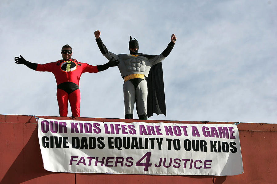 Fathers 4 Justice Stage Protest At World Snooker Championships Photograph by Clive Rose Fathers 4 Justice Stage Protest At World Snooker Championships Photograph by Clive Rose