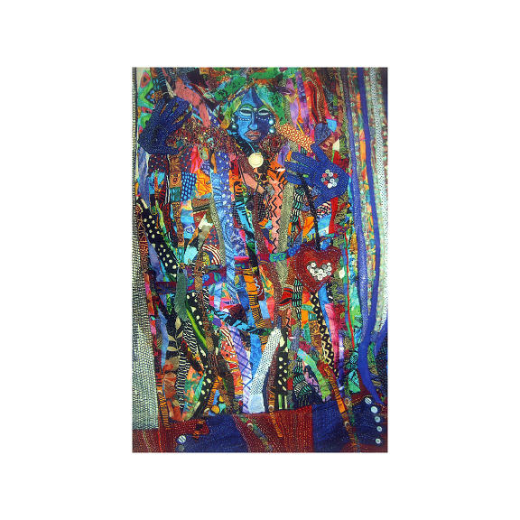Fatima Tapestry - Textile by Gwendolyn Aqui-Brooks