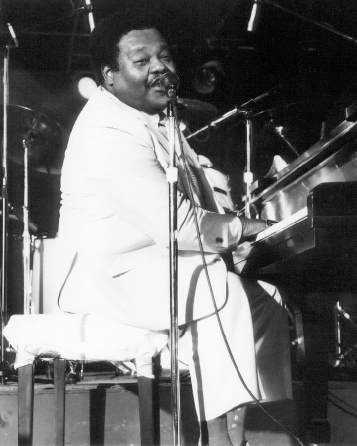 Music Photograph - Fats Domino by Silver Screen