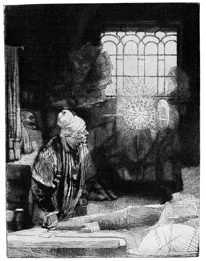 Faust By Rembrandt Photograph by Cci Archives