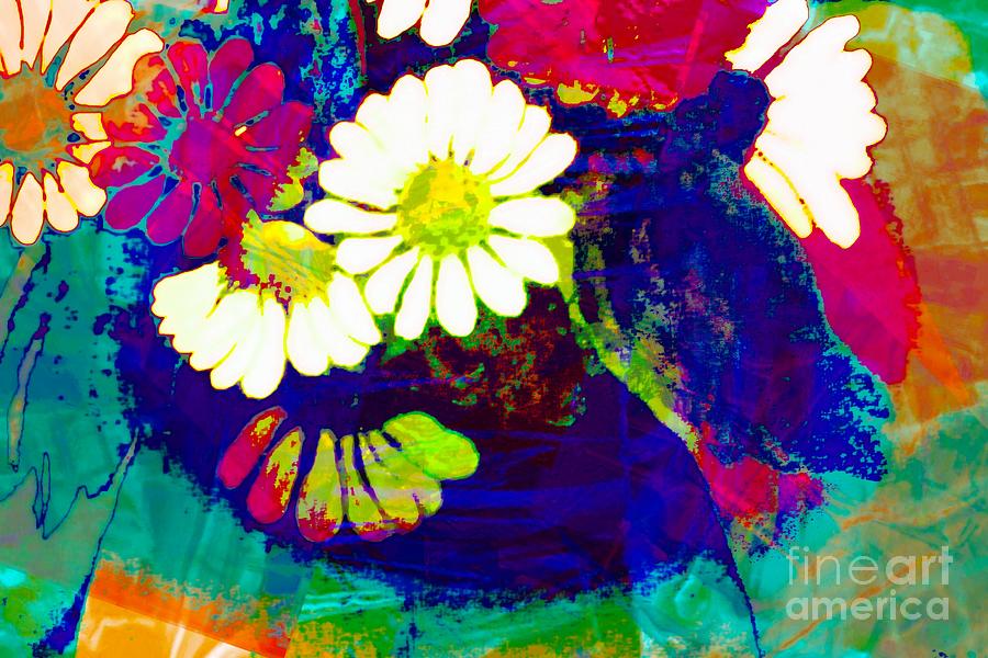 Fauvism Flowers Digital Art by Barbara A Griffin