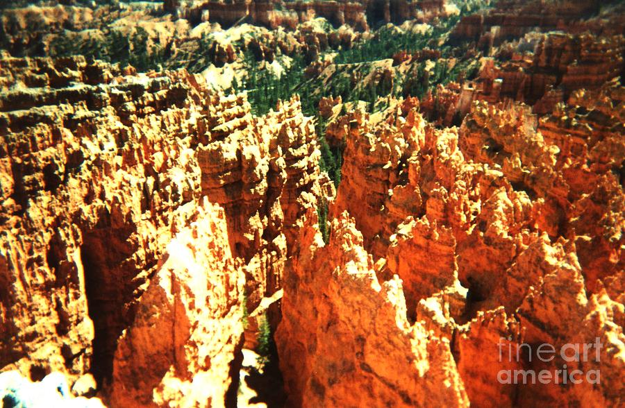 National Parks Photograph - Faux Bryce Canyon 14 by Margaret Newcomb